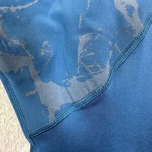 Under Armour Leggings Compression Women’s Small Blue Camo Panel Athletic